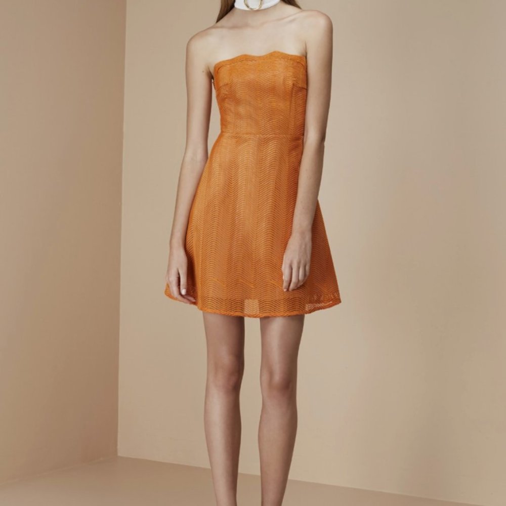 Keepsake Think Twice Lace Mini Dress